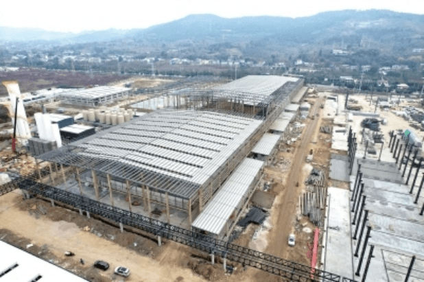 全國(guó)最大磷酸鐵鋰單體廠房在綿陽建成